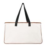 Wholesale Fashionable Large Capacity Beach Cotton Linen Canvas Tote Bag - Image 11