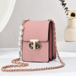 Women Fashion Casual Solid Color Chain Crossbody Bag - Image 10