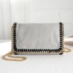 Wholesale Women Fashion Simple Solid Color Woven Chain Crossbody Bag - Image 10
