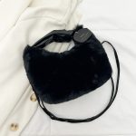 Autumn And Winter Plush Crossbody Bag - Image 11