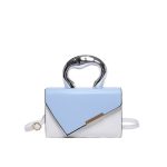 Wholesale Fashion Color-Matching Summer Casual Simple Crossbody Metal Portable Small Square Bag - Image 11