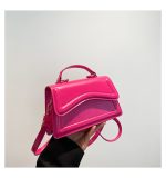 Wholesale Women Summer Candy Color Flap Crossbody Bag - Image 10
