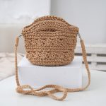 Wholesale Women Casual Hand-Woven Knitted Crossbody Bag - Image 8