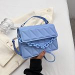 Wholesale Fashion Retro Small Square Handbag Rhomboid Chain Bag - Image 11