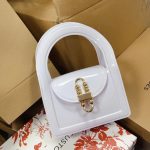 Women Fashion Solid Color Square Mini Chain Handle Crossbody Bag - Image 11