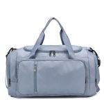 Wholesale Fashion Casual Solid Color Large Capacity Detachable Fitness Travel Duffle Bags - Image 10