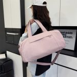 Wholesale Fashion Casual Solid Color Large Capacity Storage Travel Multifunctional Water-Repellent Duffle Bags - Image 9