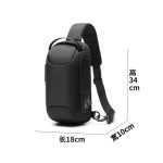 Wholesale Men Fashion Casual Waterproof Chest Bag - Image 11