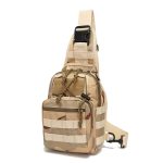 Men Fashion Casual Camouflage Tactical Canvas Chest Bag - Image 8