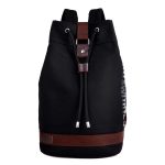 Wholesale Men Fashion Casual Commuter Letter Canvas Backpacks Bag - Image 11