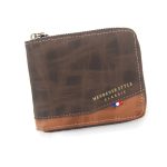 Wholesale Men Fashion Frosted Multi-Card Coin Wallet - Image 11