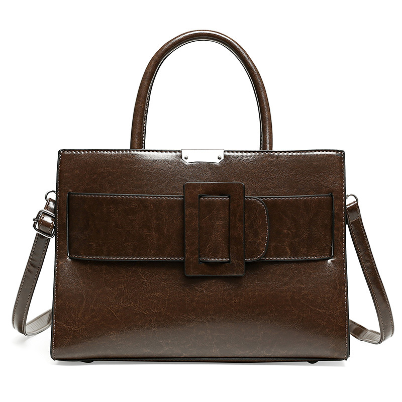 color_6-10 Women Fashion Casual Solid Color Large Capacity Handbag - Image 1