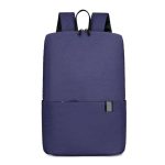 Wholesale Fashion Casual Simple Solid Color Waterproof Reflective Strip Backpack