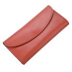 Wholesale Genuine Leather Simple Women Fashion Function Flap Long Wallet - Image 7