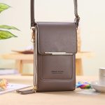 Wholesale Touch Screen Mobile Phone Bag Female Small Messenger Cute Mobile Phone Bag Fashion Key Coin Bag Vertical Style - Image 9