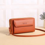 Wholesale Women Casual Clamshell Design Solid Color Large Capacity Purse - Image 11
