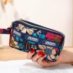 Women Fashion Floral Print Zipper Mini Purses - Image 12