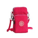 Women Fashion Two-Layer Zip Long Crossbody Purses - Image 12
