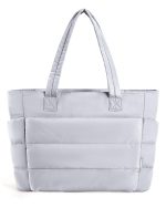 Wholesale Women Fashion Casual Solid Color Large Capacity Tote Bag - Image 11