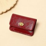 Women Fashion Simple Solid Color Multi-Layer Card Bag Wallet - Image 12