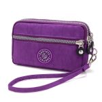 Women Fashion Casual Solid Color Zipper Wallets - Image 12