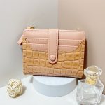 Women Fashion Stone Crocodile Zipper Multi-Card Mini Wallet - Image 12
