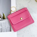 Women Fashion Casual Solid Color PU Zipper Wallets - Image 12