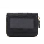 Wholesale Fashion Solid Color Chessboard Anti-Magnetic Zipper Card Bag Wallet - Image 10