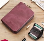 Wholesale Fashion Solid Color Multi-Card Large Capacity Card Bag Wallets - Image 6