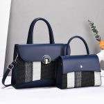 Women Color Blocking 2 In 1 Flap Bag - Image 8
