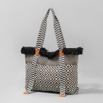 Bohemian Large Capacity Tassel Canvas Tote Bag - Image 12