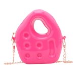 Wholesale Women Fashion Creative PVC Mini Chain Crossbody Jelly Bag - Image 12
