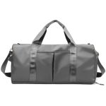 Wholesale Men Fashion Casual Athleisure Solid Color Dry Wet Separation Oxford Duffle Bags - Image 11