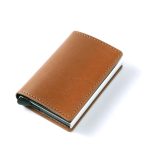 Men'S Fashion Solid Color Rfid Multi-Card Ultra-Thin Carbon Fiber Card Holder Wallet - Image 11