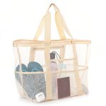 Wholesale Large Capacity Mesh Multi-Functional Swimming Bag Storage Tote Bag - Image 12