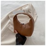 Wholesale Women Fashion Solid Color Mini Zipper Handle Bag - Image 12