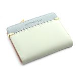 Women Cute Buckle Patchwork Design PU Wallet - Image 14