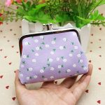 Women Fashion Vintage Double Layer Rose Canvas Compact Wallet - Image 30