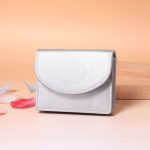 Wholesale Women Simple Solid Color Flip Mini Wallet - Image 13