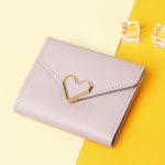 Women Fashion Heart Shape Flap Square Mini Wallet - Image 13