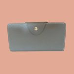 Wholesale Women Fashion Casual Solid Color Multi-Card Slot PU Zipper Two-Fold Wallets - Image 13