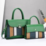 Women Color Blocking 2 In 1 Flap Bag - Image 9