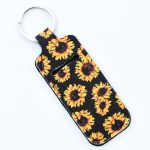 Women Personalized Creative Leopard Flower Butterfly Perfum Bottle Keychain Bag - Image 10