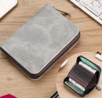 Wholesale Fashion Solid Color Multi-Card Large Capacity Card Bag Wallets - Image 7