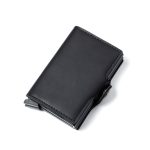 Wholesale Fashion Casual Pu Double Box Aluminum Alloy Automatic Elastic Card Metal Wallet - Image 13