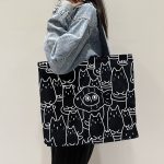Women'S Fashion Graffiti Vintage Large Capacity Canvas Tote Bag - Image 31