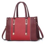 women Fashion casual Color Matching Large Capacity Handbag - Image 12