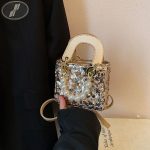 Wholesale Summer Shiny Sequin Pearl Strap Crossbody Mini Bag - Image 13