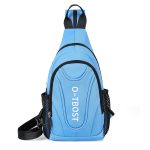 Wholesale Outdoor Leisure Multi-Functional Crossbody Women Men Backpack Oxford Cloth Chest Bag - Image 13