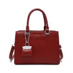Women Fashion Casual Solid Color Large Capacity Handbag - Image 7